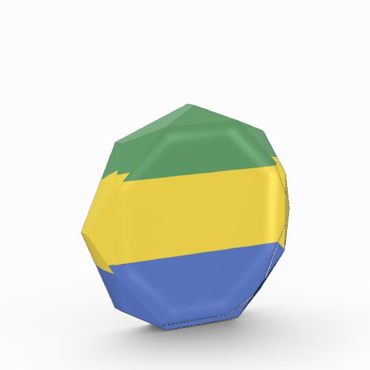 vlag van Gabon Fotoblokken (Links)