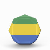 vlag van Gabon Fotoblokken (Voorkant)