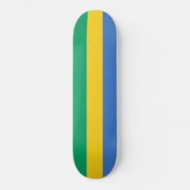 Vlag van Gabon (Gabon) Persoonlijk Skateboard
