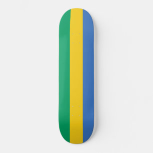 Vlag van Gabon (Gabon) Persoonlijk Skateboard