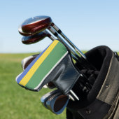 vlag van Gabon Golfheadcover (Insitu)