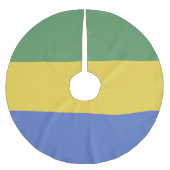 vlag van Gabon Kerstboom Rok (Voorkant)