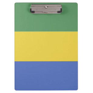 vlag van Gabon Klembord