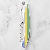 vlag van Gabon Kurkentrekker (Voorkant)