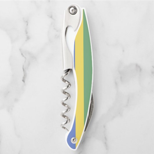 vlag van Gabon Kurkentrekker (Voorkant)