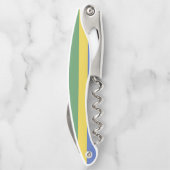 vlag van Gabon Kurkentrekker (Achterkant)