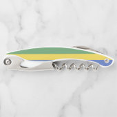 vlag van Gabon Kurkentrekker (Voorkant)