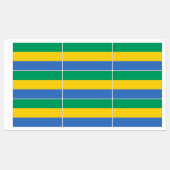 Vlag van Gabon Labels (Vel)