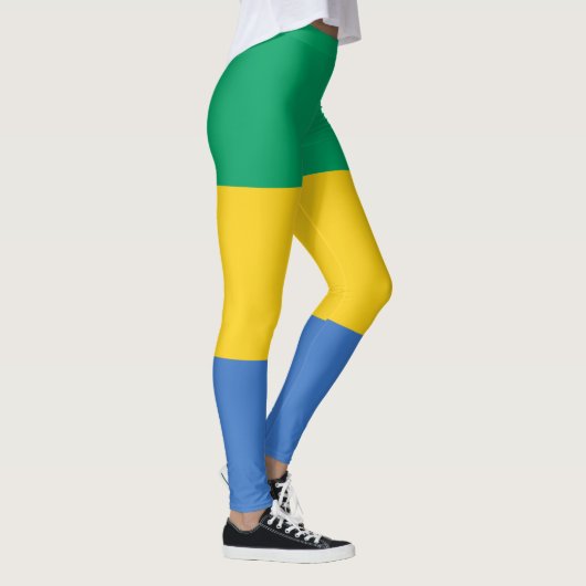 Vlag van Gabon Leggings (Rechts)