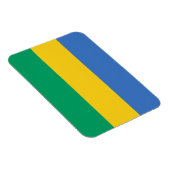 Vlag van Gabon Magneet (Rechterzijde)