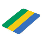 Vlag van Gabon Magneet (Linkerzijde)