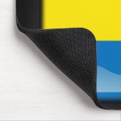 Vlag van Gabon Muismat (Hoek)