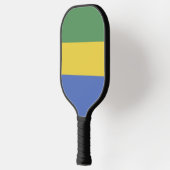 vlag van Gabon Pickleball Paddle (Links)
