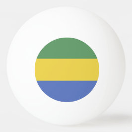 vlag van Gabon Pingpongbal