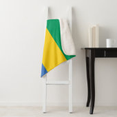 Vlag van Gabon Sherpa Deken (In situ)