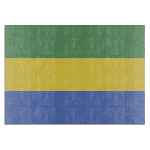 vlag van Gabon Snijplank