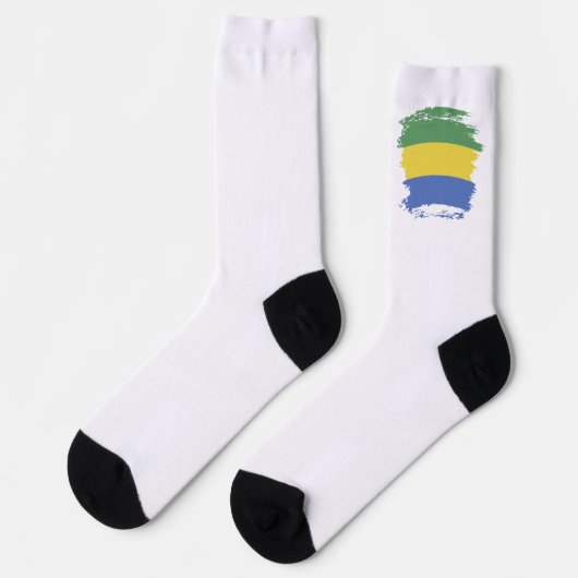 vlag van Gabon Sokken (Links)
