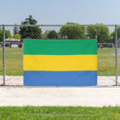 Vlag van Gabon Spandoek (Insitu)