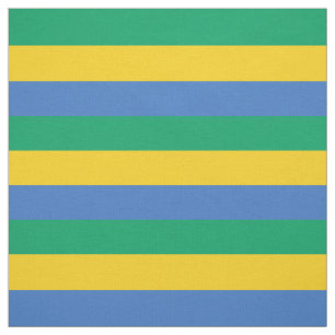 Vlag van Gabon Stof