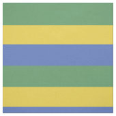 vlag van Gabon Stof (Swatch)