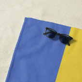 vlag van Gabon Strandlaken (In situ)