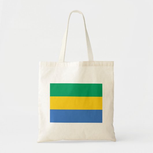 Vlag van Gabon Tote Bag (Voorkant)