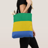 vlag van Gabon Tote Bag (Dichtbij)
