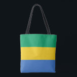 Vlag van Gabon Tote Bag<br><div class="desc">Patriottische vlag van Gabon.</div>