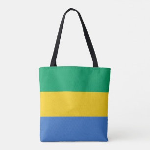 Vlag van Gabon Tote Bag