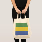vlag van Gabon Tote Bag (Voorkant (product))