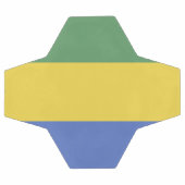 vlag van Gabon Voetbal (Enkel)