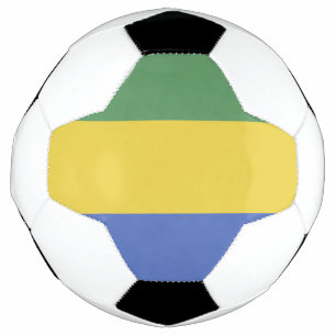 vlag van Gabon Voetbal