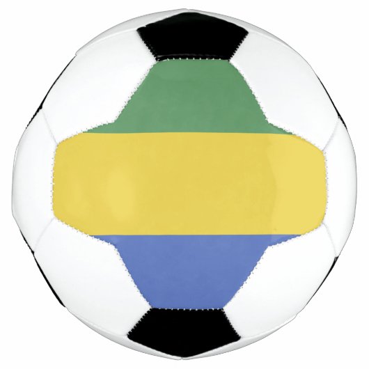 vlag van Gabon Voetbal (Voorkant)