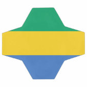 Vlag van Gabon Voetbal (Enkel)
