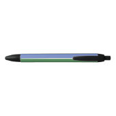 vlag van Gabon Zwarte Inkt Pen (Achterkant)