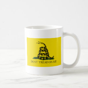 Vlag van Gadsden - niet op mij lezen - besmeurde s Koffiemok