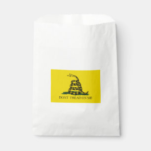 Vlag van Gadsden (niet op mij lezen) (slangenvlag) Bedankzakje