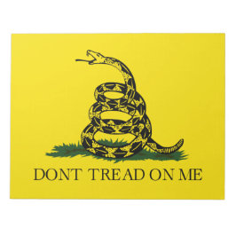 Vlag van Gadsden (niet op mij lezen) (slangenvlag) Notitieblok