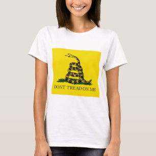 Vlag van Gadsden (niet op mij lezen) (slangenvlag) T-shirt