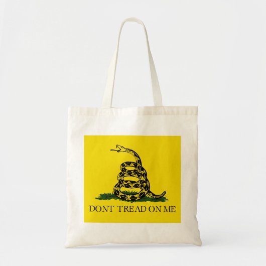 Vlag van Gadsden (niet op mij lezen) (slangenvlag) Tote Bag (Voorkant)