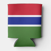 Vlag van Gambia Blikjeskoeler (Voorkant)