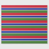 Vlag van Gambia Cadeaupapier (Vlak)