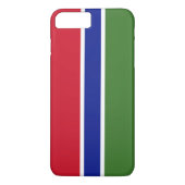 Vlag van Gambia Case-Mate iPhone Case (Achterkant)