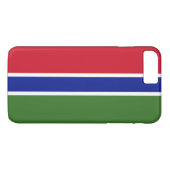 Vlag van Gambia Case-Mate iPhone Case (Achterkant (Horizontaal))
