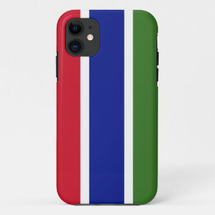 Vlag van Gambia Case-Mate iPhone Case