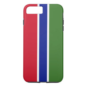 Vlag van Gambia Case-Mate iPhone Case