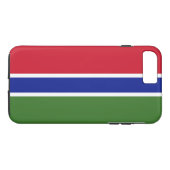 Vlag van Gambia Case-Mate iPhone Case (Achterkant (Horizontaal))