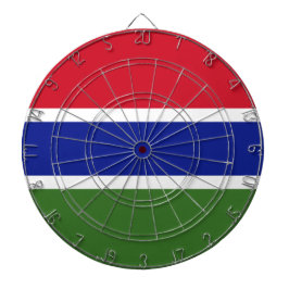 Vlag van Gambia Dartbord