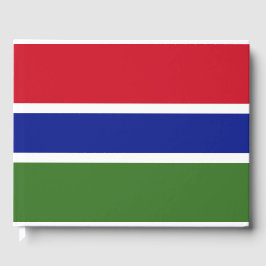 Vlag van Gambia Gastenboek