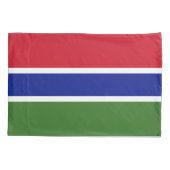 Vlag van Gambia Kussensloop (Achterkant)